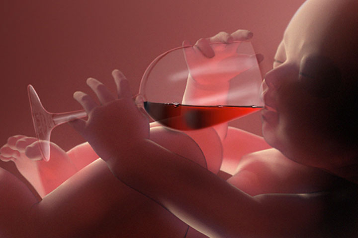 ดื่มแอลกอฮอล์ระหว่างตั้งครรภ์